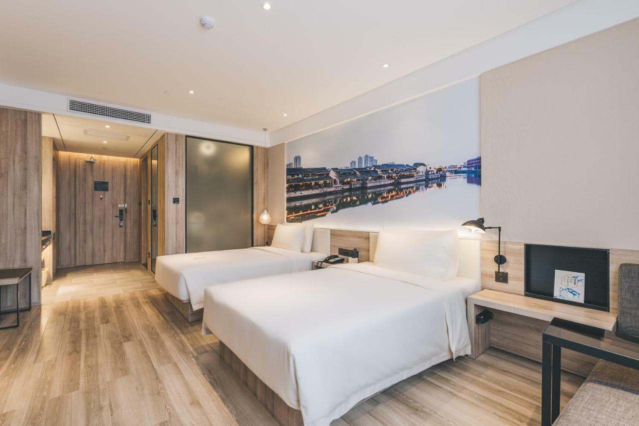 Atour Hotel Haining Leather City South Gate Ngoại thất bức ảnh